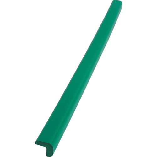 トラスコ中山 TRUSCO 安心クッションL字型90cm 大 グリーン(ご注文単位1本)【直送品】