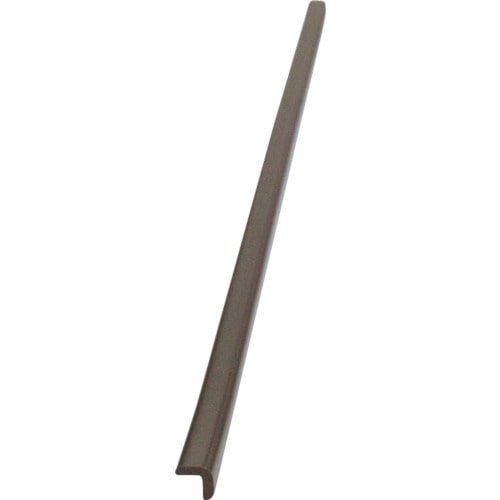 トラスコ中山 TRUSCO 安心クッションL字型90cm 細 ブラウン(ご注文単位1本)【直送品】