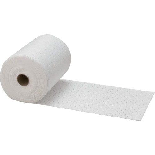トラスコ中山 TRUSCO 油吸着シート 油専用(ロール) ミシン目入り (1巻入)(ご注文単位1袋)【直送品】