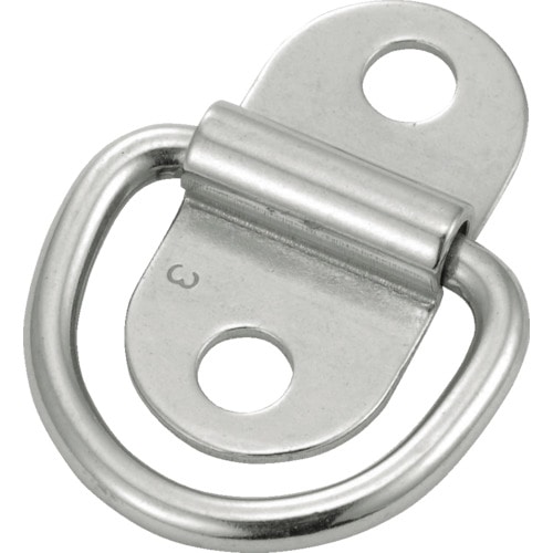 トラスコ中山 TRUSCO グランドフック ステンレス製 B型 3mm 2個入(ご注文単位1袋)【直送品】