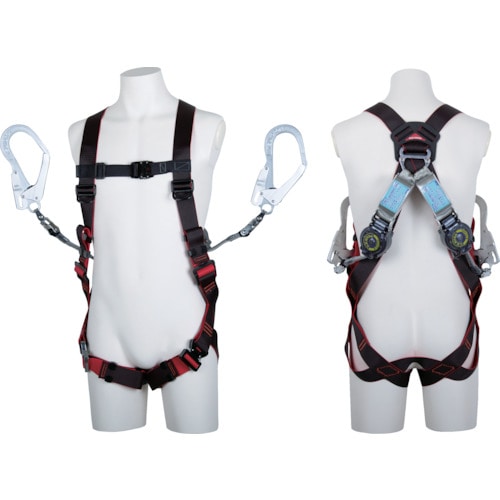 トラスコ中山 ツヨロン レヴォハーネス ツインSRリトラ Lサイズ(ご注文単位1本)【直送品】