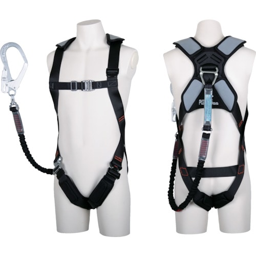 トラスコ中山 ツヨロン スマートハーネス ノビロン Mサイズ(ご注文単位1本)【直送品】