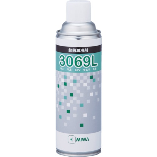 トラスコ中山 MIWA 鍵穴用潤滑剤480ml 3069L(ご注文単位1本)【直送品】