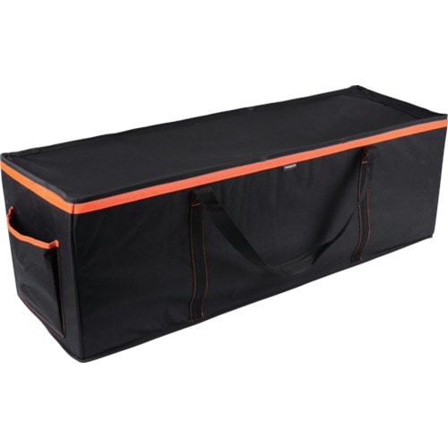 トラスコ中山 TRUSCO 折りたたみ角バッグL フタ付き 900X300XH300(ご注文単位1個)【直送品】