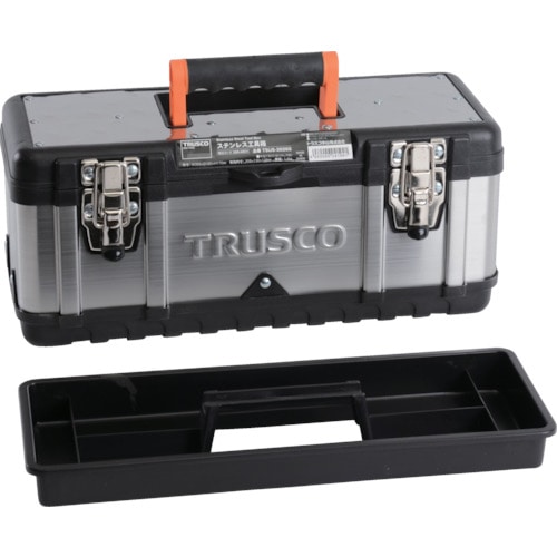 トラスコ中山 TRUSCO ステンレス工具箱 Sサイズ(ご注文単位1個)【直送品】