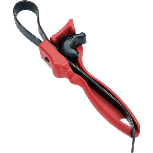 トラスコ中山 TRUSCO ラバーストラップレンチ 170mm(ご注文単位1個)【直送品】