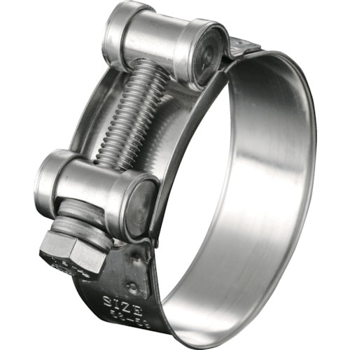 トラスコ中山 TRUSCO Tボルトホースクランプ 44~47mm(ご注文単位1個)【直送品】