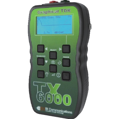 トラスコ中山 グッドマン 充電式TDRケーブル診断測長機TX6000S(ご注文単位1台)【直送品】