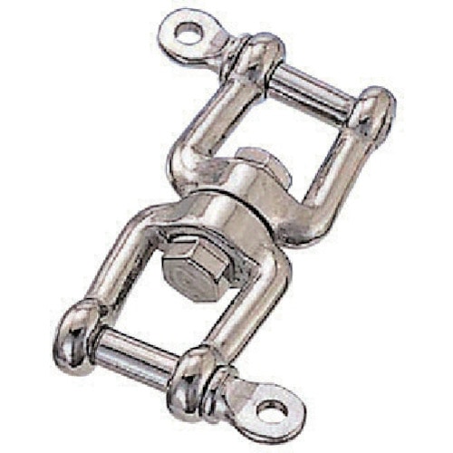 トラスコ中山 水本 ステンレス ダブルシャックル 全長88mm(ご注文単位 1個)【直送品】