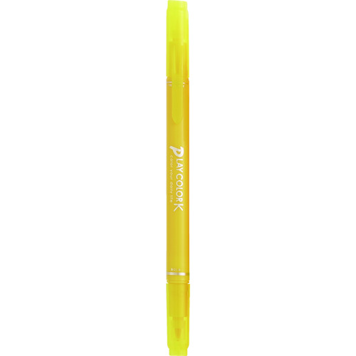 トラスコ中山 Tombow 水性サインペンプレイカラーK黄色(ご注文単位 1本)【直送品】