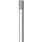 トラスコ中山 ナカニシ 電着ダイヤモンドバー 円筒#320 刃径3.2×軸径3×50L 829-2648 (ご注文単位1本) 【直送品】
