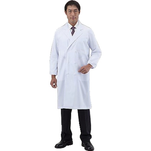 トラスコ中山 AS アズラボ白衣 男性用AL-MW 3L 444-7638 (ご注文単位1着) 【直送品】
