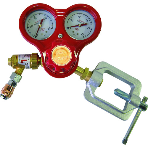 トラスコ中山 BBK アセチレン調整器(カプラー式) 226-1638 (ご注文単位1個) 【直送品】