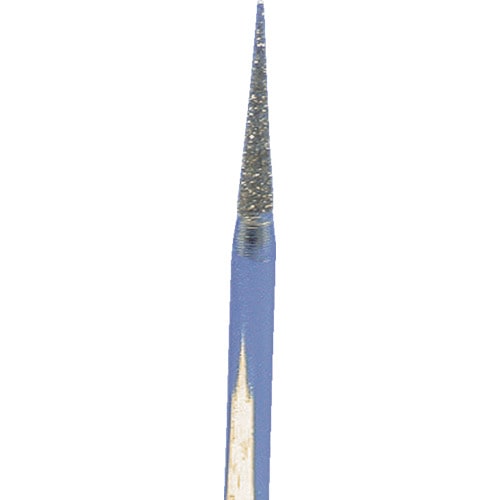 トラスコ中山 ヤナセ 電着ダイヤモンドバー・テーパー型 ダイヤ 1.5x10x3 812-4378 (ご注文単位1本) 【直送品】