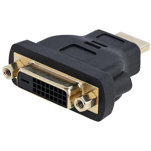 トラスコ中山 スターテック ディスプレイアダプター/HDMI - DVI-D/オス-メス/ビデオ 変換 コンバーター 538-9752 (ご注文単位1袋) 【直送品】