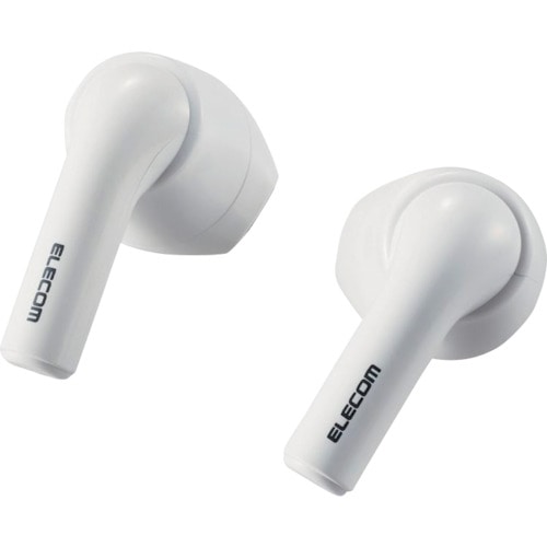 トラスコ中山 エレコム Bluetoothイヤホン 完全ワイヤレス AAC対応 セミオープン型 ホワイト 368-8710 (ご注文単位1個) 【直送品】
