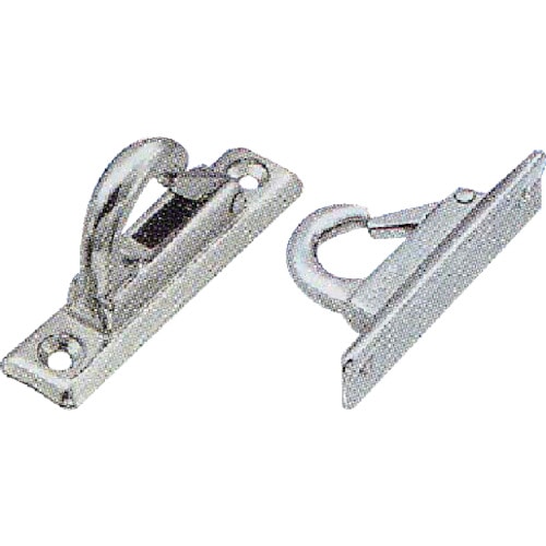 トラスコ中山 水本 ステンレス ウォールフックPD型ポール用 17.5mm×70mm 849-2156 (ご注文単位1個) 【直送品】