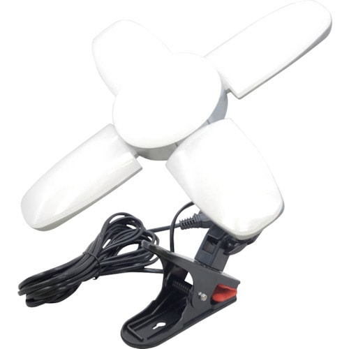 トラスコ中山 WING ACE LED電球付クリップランプ スーパールミネX50CL 582-7938 (ご注文単位1個) 【直送品】