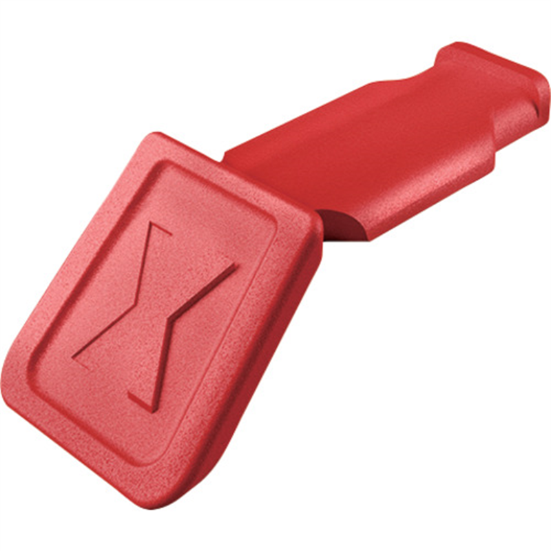 KNIPEX カラーコードクリップ レッド(10ピース入り) 1箱（ご注文単位1箱）【直送品】