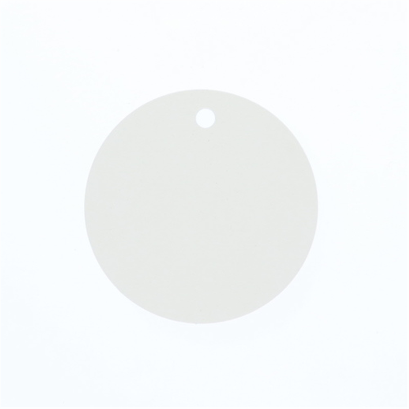 HEIKO ペーパータグ 白無地 丸 50mm 50枚入り 1束(ご注文単位1束)【直送品】