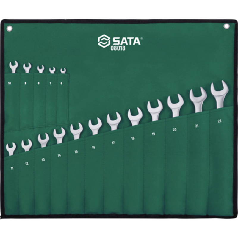 SATA コンビネーションレンチセット(17点) 1セット（ご注文単位1セット）【直送品】
