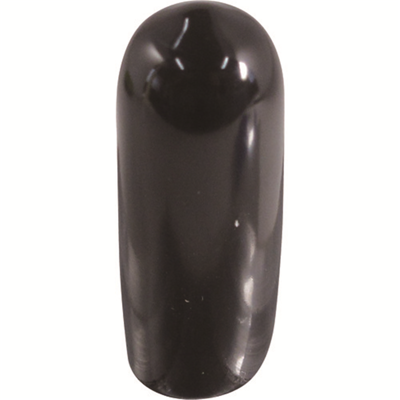 DAIDOHANT エンドねじキャップ 全ねじ用 黒M5 4個入 1パック（ご注文単位1パック）【直送品】