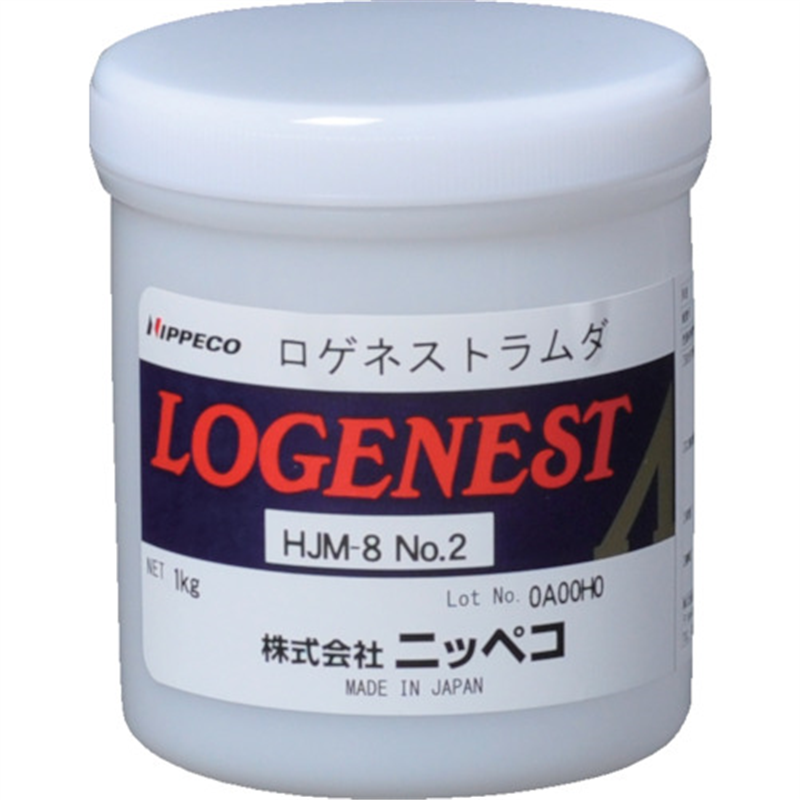 NIPPECO 耐熱フッ素グリース ロゲネストラムダHJM-8 No.2 1kg 1缶（ご注文単位1缶）【直送品】