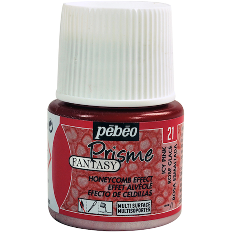 Pebeo ファンタジープリズム45ml NO.21アイシーンピンク 1本(ご注文単位1本)【直送品】