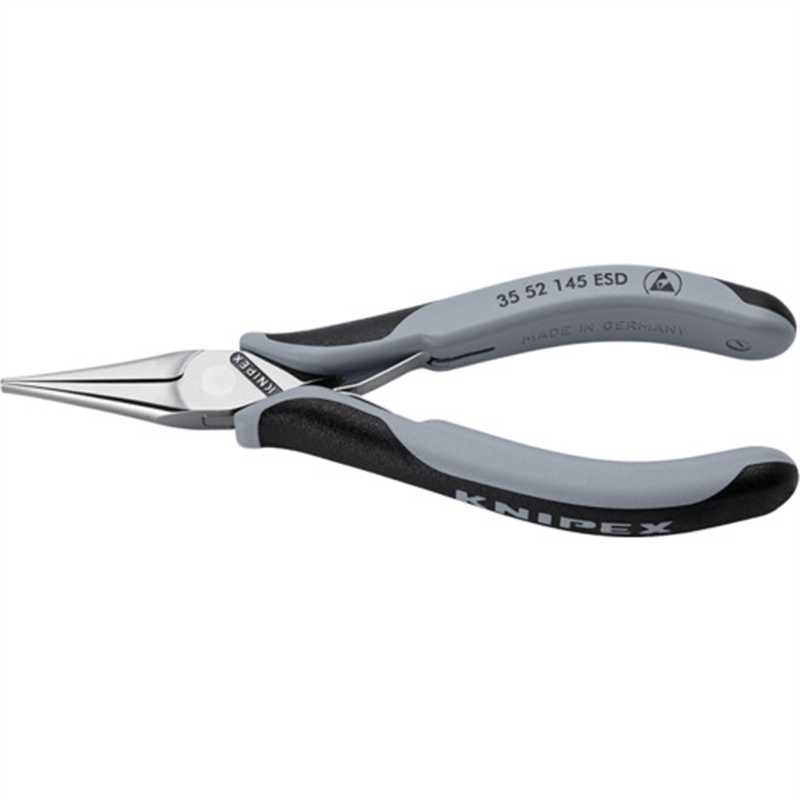 KNIPEX エレクトロニクスプライヤー 静電気対策タイプ 1丁（ご注文単位1丁）【直送品】