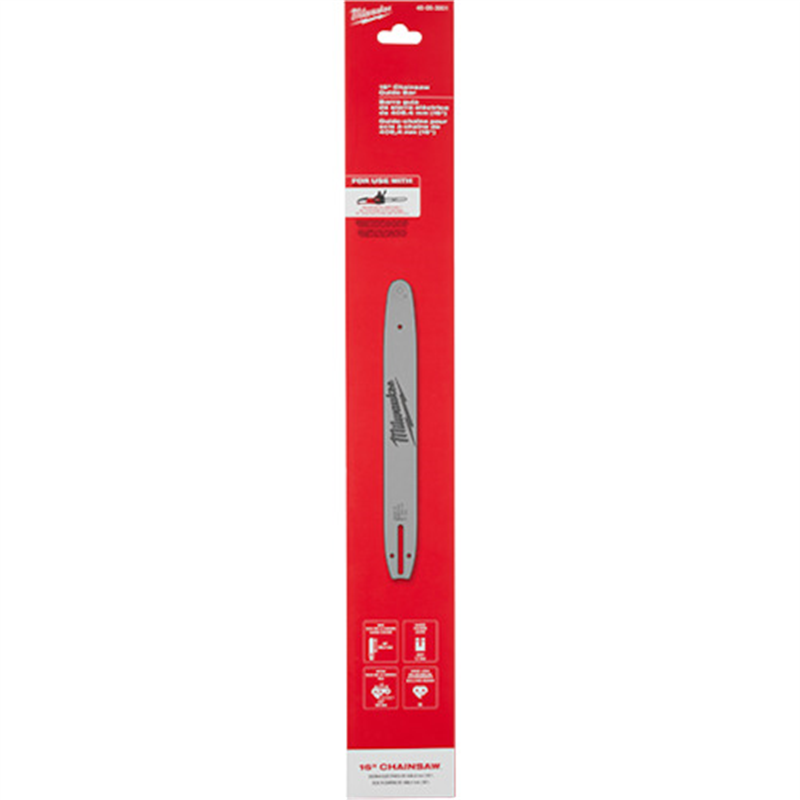 milwaukee 406mm(16インチ)チェーンソー用ガイドバー 1個（ご注文単位1個）【直送品】