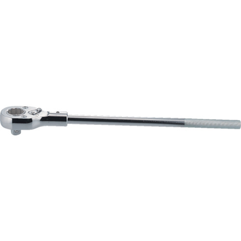 ミトロイ 3/4 ラチェットハンドル (オス) 500mm 1個（ご注文単位1個）【直送品】