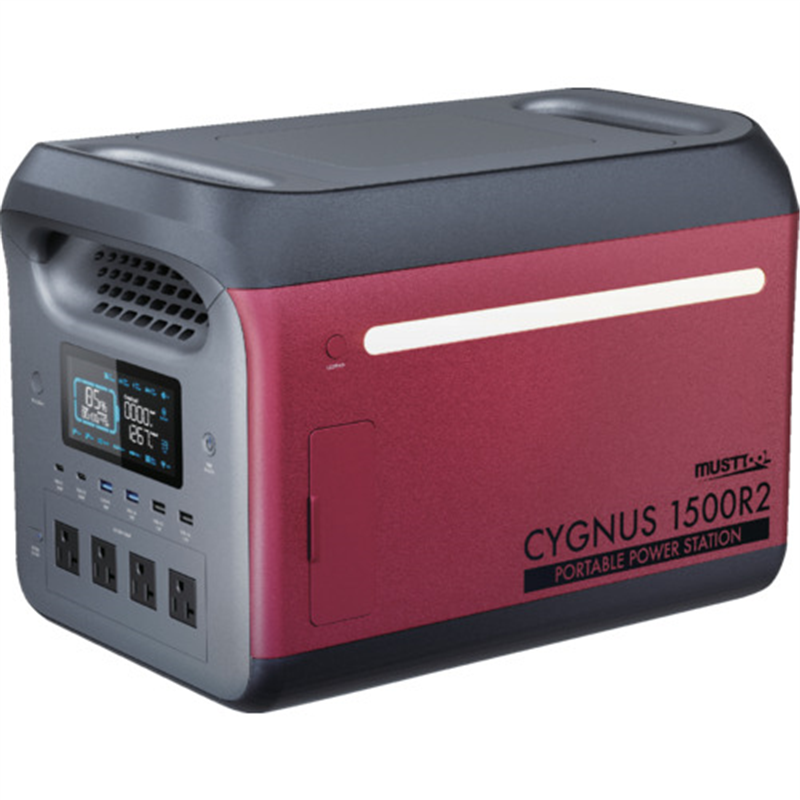 MUSTTOOL PB-1500R2 ポータブル電源 CYGNUS 1500R2 1台（ご注文単位1台）【直送品】