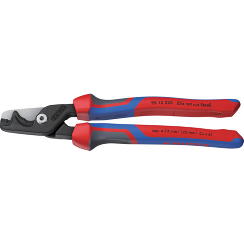 KNIPEX ステップカットXL ケーブルカッター 225mm コンフォートハンドル 1丁（ご注文単位1丁）【直送品】