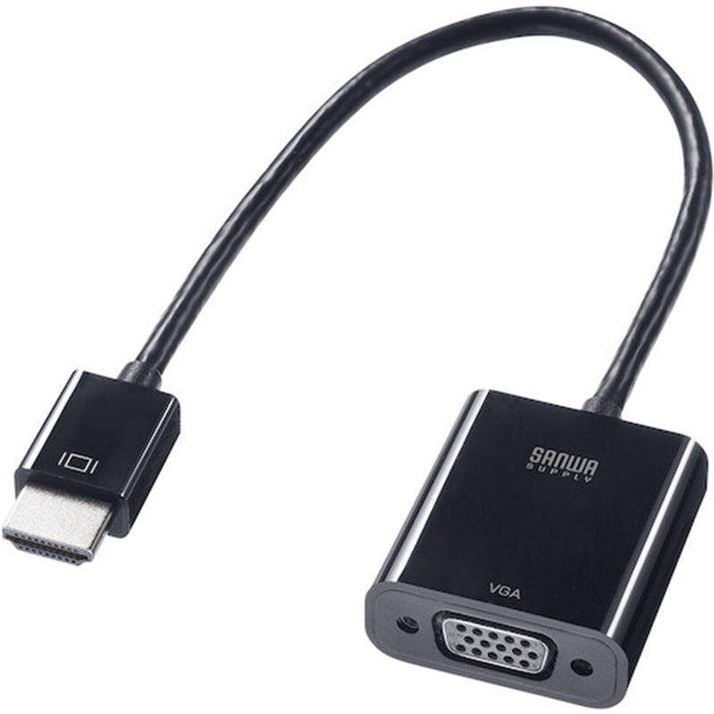 SANWA HDMI-VGA変換アダプタ 1個(ご注文単位1個)【直送品】