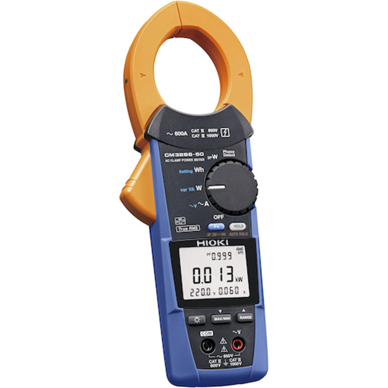 HIOKI ACクランプパワーメータ CM3286-50 1台(ご注文単位1台)【直送品】