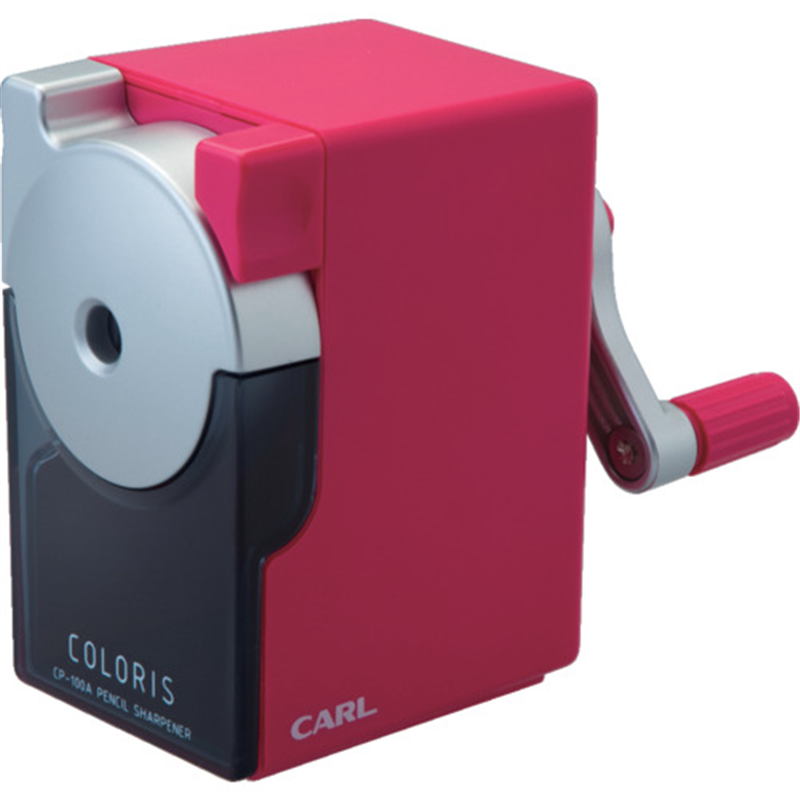カール 鉛筆削り カラリス CP-100A-P ピンク 1個（ご注文単位1個）【直送品】