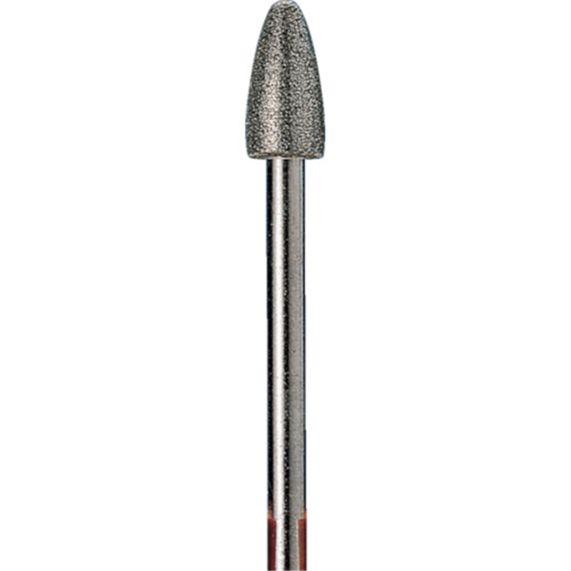 ヤナセ 電着ダイヤモンドバー・トンガリ先丸型 ダイヤ 5x10x3 1本（ご注文単位1本）【直送品】