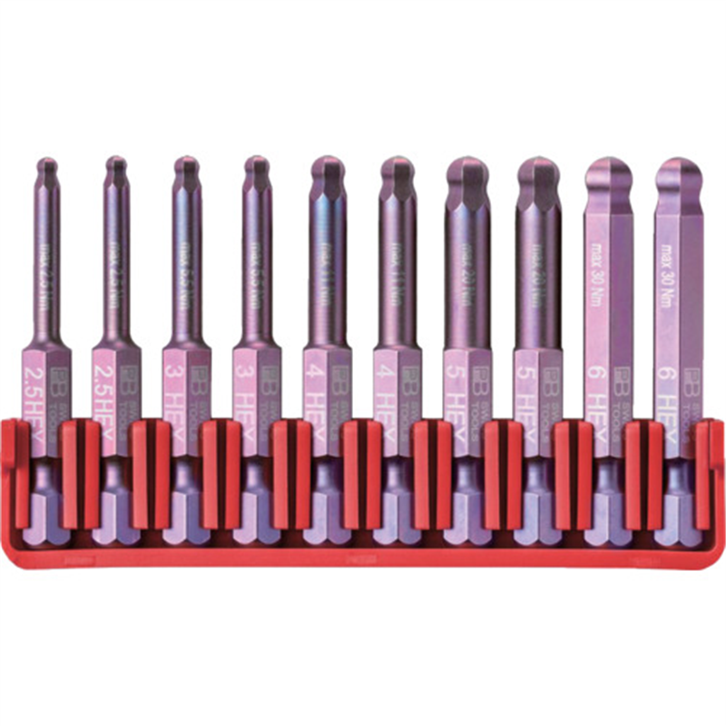 PBスイスツールズ E6-715ビットブロックセット 1セット(ご注文単位1セット)【直送品】