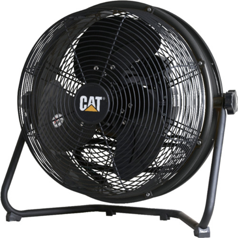 CAT 工場扇 35cm(壁・床タイプ)羽根軸180°半転機能付 ブラック 1台（ご注文単位1台）【直送品】