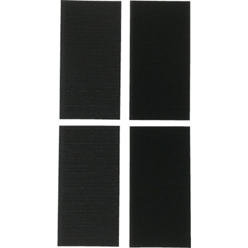 ユタカメイク マジックテープ ピタロック50 50mm×10cm ブラック 1袋（ご注文単位1袋）【直送品】