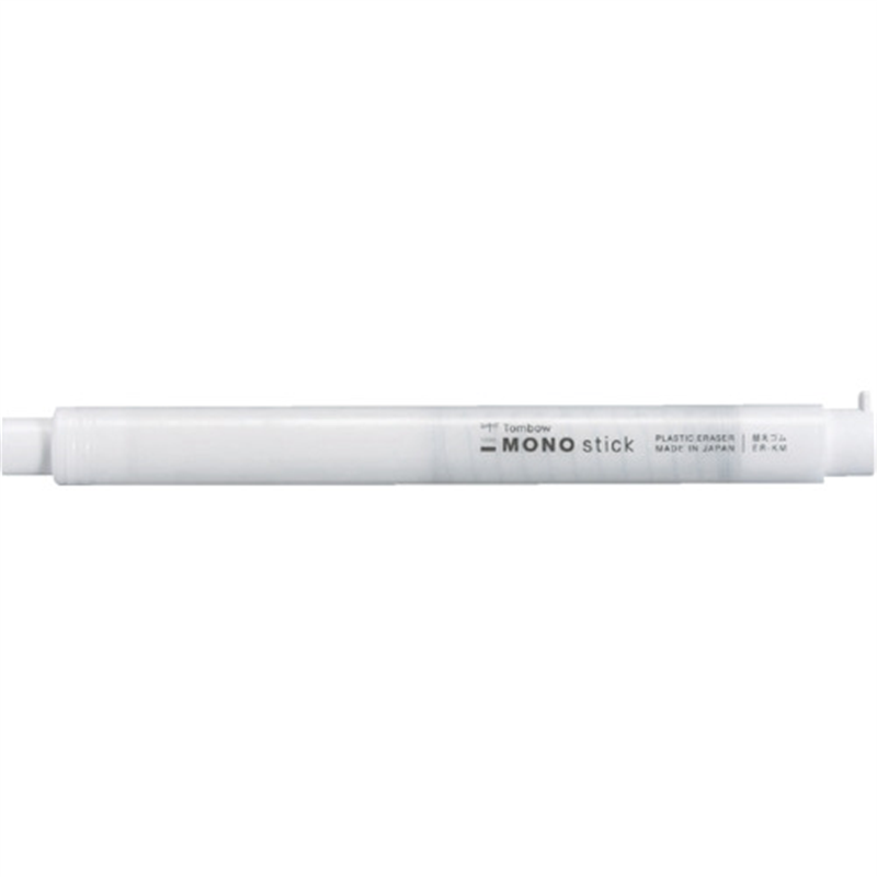 Tombow ホルダー消しゴム モノスティック ホワイト 1個（ご注文単位1個）【直送品】