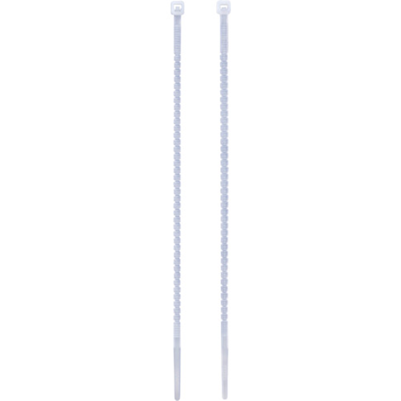 ELPA ケーブルタイ 手で切れる結束バンド 2.8×150mm ホワイト(50本入) 1パック(ご注文単位1パック)【直送品】