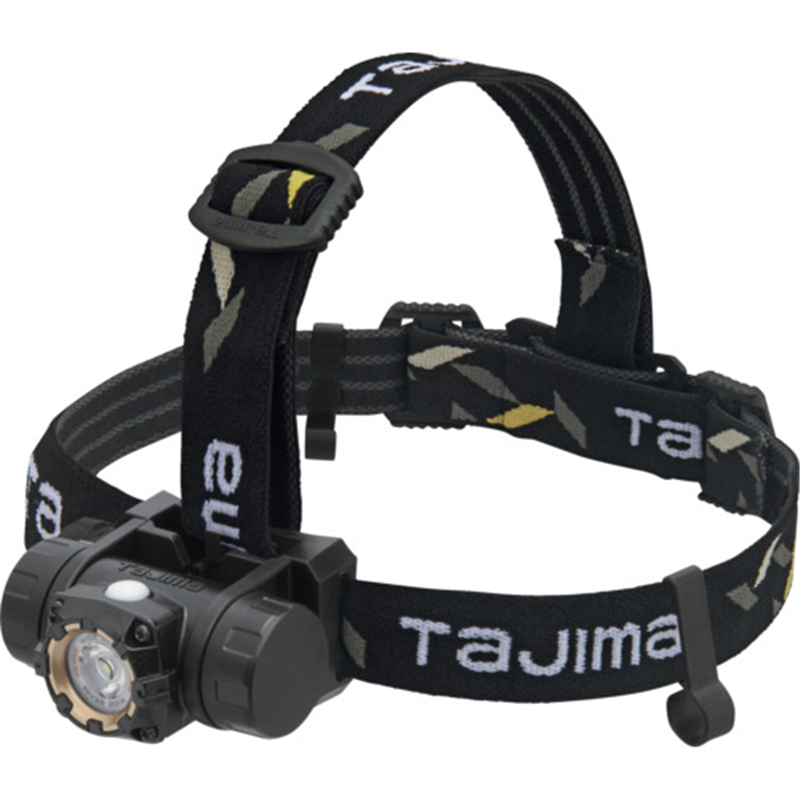 タジマ ヘッドライト セフヘッドライト MD 500lm 大径照射 内蔵充電池 1個(ご注文単位1個)【直送品】