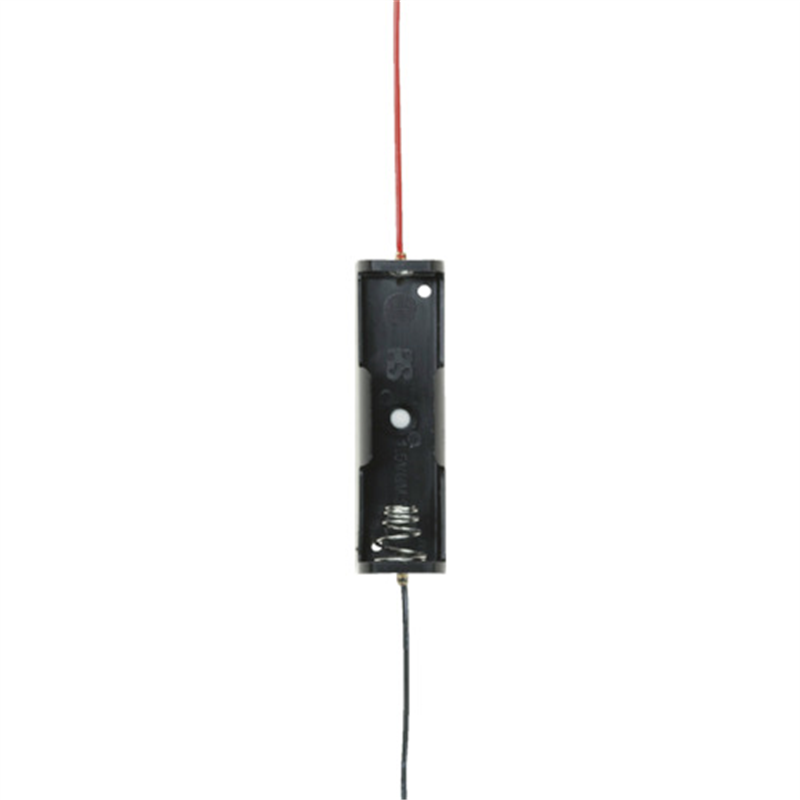タカチ リード線付電池ホルダー 単3×1 1個（ご注文単位1個）【直送品】