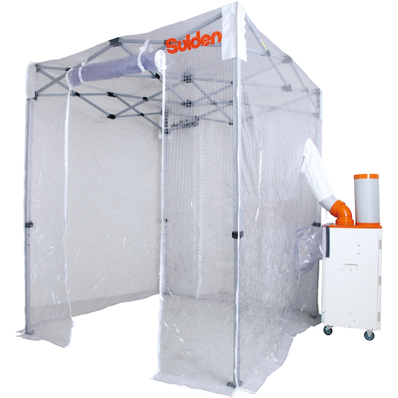Suiden クーラーテント1.8m×3.6m 1台(ご注文単位1台)【直送品】