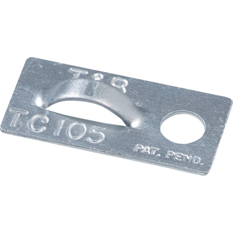 TY-Rap Ty-Rap(タイラップ)アルミマウンティングベース(シルバー)(大袋) タイ幅最大4.8mm 1000個入り 1袋（ご注文単位1袋）【直送品】