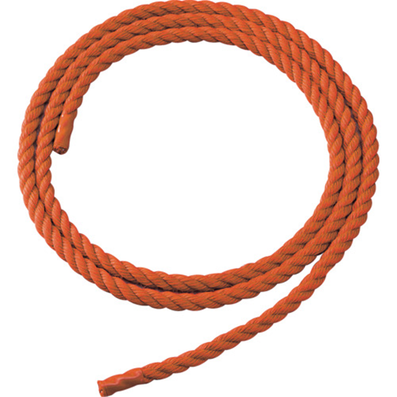 TRUSCO 2連はしご51用交換パーツ ロープ 5m オレンジ色 1本（ご注文単位1本）【直送品】