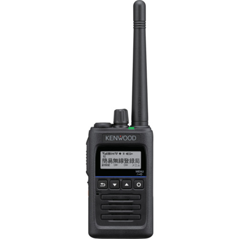 KENWOOD ハイパワーデジタルトランシーバー 黒 1台(ご注文単位1台)【直送品】