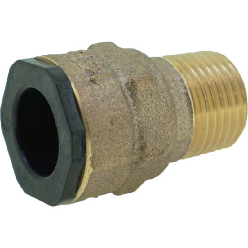 TBC ｢ガチロック｣銅管ワンタッチ 22.22×G3/4 オス 1個（ご注文単位1個）【直送品】