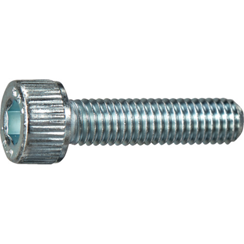 TRUSCO 六角穴付ボルト ユニクロ 全ネジ M6×12 10本入 少量パック /キャップボルト(CAP) 1袋（ご注文単位1袋）【直送品】